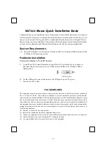 BTC M873AU Quick Installation Manual preview