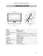 Preview for 5 page of BTEK WorldWEIGH BWS Series Technical Manual