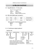 Preview for 22 page of BTEK WorldWEIGH BWS Series Technical Manual