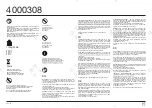 BTFY 4000308 Instructions Manual предпросмотр