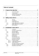 Preview for 3 page of BTG Pulptec SBT-2400 User Manual