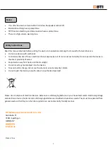 Preview for 9 page of BTI 9 101401 Manual