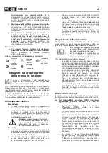 Предварительный просмотр 10 страницы BTI 9042722 Safety And Users Manual