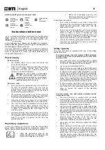 Preview for 16 page of BTI 9042722 Safety And Users Manual