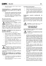 Preview for 36 page of BTI 9042722 Safety And Users Manual