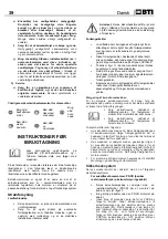 Preview for 47 page of BTI 9042722 Safety And Users Manual