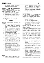 Preview for 50 page of BTI 9042722 Safety And Users Manual