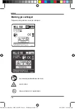 Предварительный просмотр 102 страницы BTI 9049761 Instruction Manual