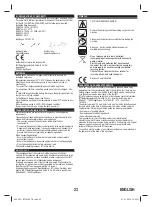 Предварительный просмотр 23 страницы BTI 9081243 Original Instructions Manual