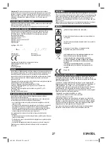 Предварительный просмотр 27 страницы BTI 9081243 Original Instructions Manual