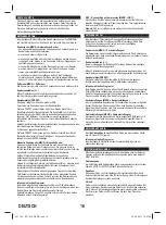 Preview for 16 page of BTI 9089234 Original Instructions Manual