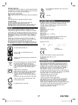 Предварительный просмотр 17 страницы BTI 9089234 Original Instructions Manual