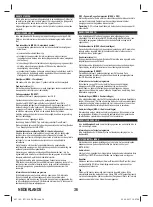 Preview for 36 page of BTI 9089234 Original Instructions Manual