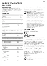 Preview for 111 page of BTI 9090146 Original Instructions Manual