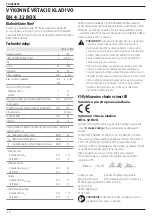 Preview for 118 page of BTI 9090146 Original Instructions Manual