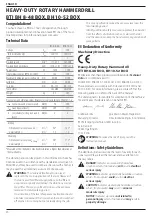 Preview for 20 page of BTI 9090148 Original Instructions Manual