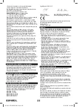 Preview for 22 page of BTI A18 DSS-1 BL 1/2 Original Instructions Manual