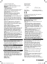 Preview for 49 page of BTI A18 DSS-1 BL 1/2 Original Instructions Manual