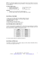 Preview for 3 page of BTI CBSW1-S Operating Manual