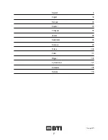 Preview for 2 page of BTI Profiline A-KS 18V Instruction Manual