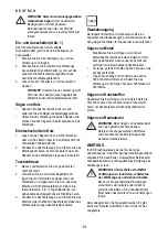 Preview for 14 page of BTI Profiline A-RS 18V Instruction Manual