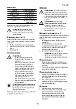 Предварительный просмотр 91 страницы BTI Profiline A-RS 18V Instruction Manual