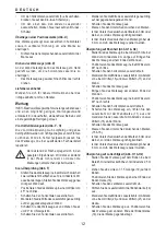 Preview for 13 page of BTI Profiline BTI-KLL 20 Operating Instructions Manual