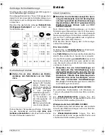 Preview for 13 page of BTI WKS 115 V Operating Instructions Manual