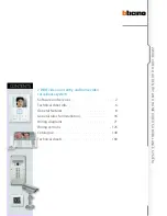 Предварительный просмотр 3 страницы Bticino 2 WIRE VIDEO DOOR ENTRY AND HOME VIDEO SURVEILLANCE SYSTEM Design And Installation Manual