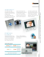 Preview for 11 page of Bticino 2 WIRE VIDEO DOOR ENTRY AND HOME VIDEO SURVEILLANCE SYSTEM Design And Installation Manual