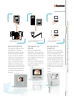 Preview for 31 page of Bticino 2 WIRE VIDEO DOOR ENTRY AND HOME VIDEO SURVEILLANCE SYSTEM Design And Installation Manual