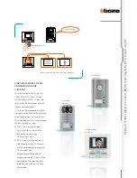 Preview for 33 page of Bticino 2 WIRE VIDEO DOOR ENTRY AND HOME VIDEO SURVEILLANCE SYSTEM Design And Installation Manual