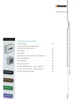 Preview for 37 page of Bticino 2 WIRE VIDEO DOOR ENTRY AND HOME VIDEO SURVEILLANCE SYSTEM Design And Installation Manual