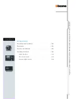 Предварительный просмотр 127 страницы Bticino 2 WIRE VIDEO DOOR ENTRY AND HOME VIDEO SURVEILLANCE SYSTEM Design And Installation Manual