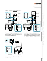 Предварительный просмотр 131 страницы Bticino 2 WIRE VIDEO DOOR ENTRY AND HOME VIDEO SURVEILLANCE SYSTEM Design And Installation Manual