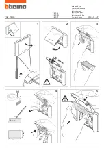Preview for 1 page of Bticino 26108L Instruction Sheet