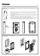 Preview for 1 page of Bticino 308040 Manual