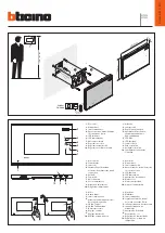 Preview for 1 page of Bticino 331852 Manual