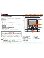 Preview for 6 page of Bticino 344163 Polyx Memory Display User Manual