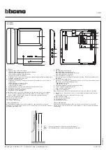 Preview for 2 page of Bticino 344625 User Manual