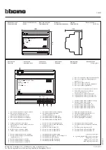 Preview for 1 page of Bticino 346050 Quick Start Manual