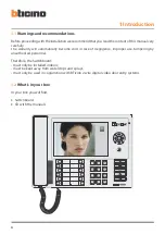 Preview for 4 page of Bticino 346310 Installer Manual