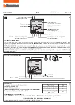 Bticino 3470 Instructions For Use preview