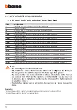 Предварительный просмотр 15 страницы Bticino 3489GSM Manual