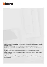 Предварительный просмотр 2 страницы Bticino 361311 Installation Manual