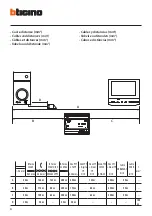 Preview for 4 page of Bticino 363511 Installation Manual