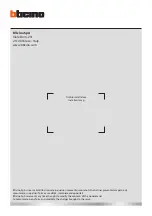 Предварительный просмотр 84 страницы Bticino 363911 Installation Manual