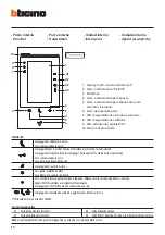 Preview for 10 page of Bticino 363915 Installation Manual