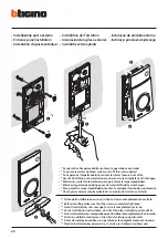 Предварительный просмотр 20 страницы Bticino 363915 Installation Manual