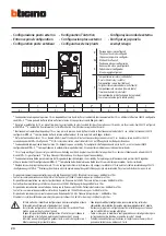 Предварительный просмотр 24 страницы Bticino 363915 Installation Manual